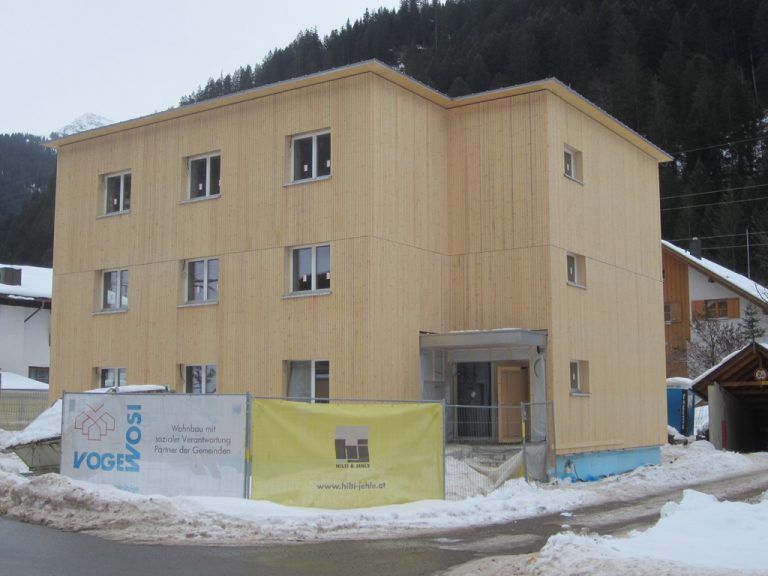 Eine Vogewosi-Wohnanlage in Klösterle.