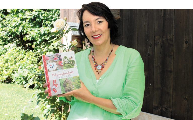 Eineinhalb Jahre hat Patsy Grabher-Fenkart an ihrem ersten Buch „Deko-Leidenschaft“ gearbeitet. Foto: VN/Zudrell
