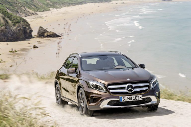 Einer der Stars der Frankfurter Automesse: der neue Mercedes GLA. Fotos: werk