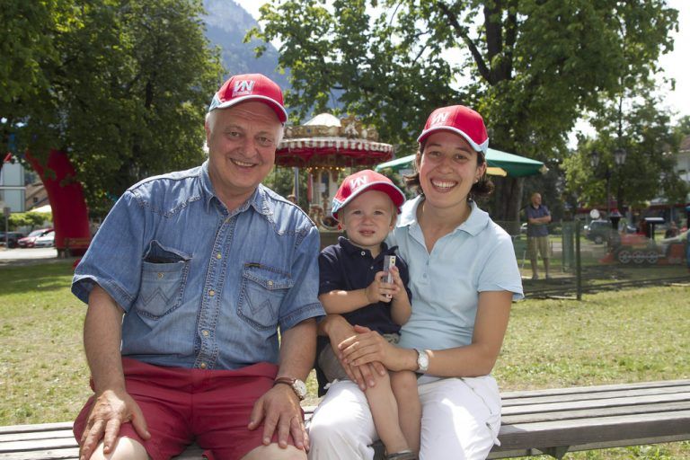 Elisabeth, Manfred und Alexander genossen den schönen Sommertag in der Stadt. Fotos: vn/paulitsch