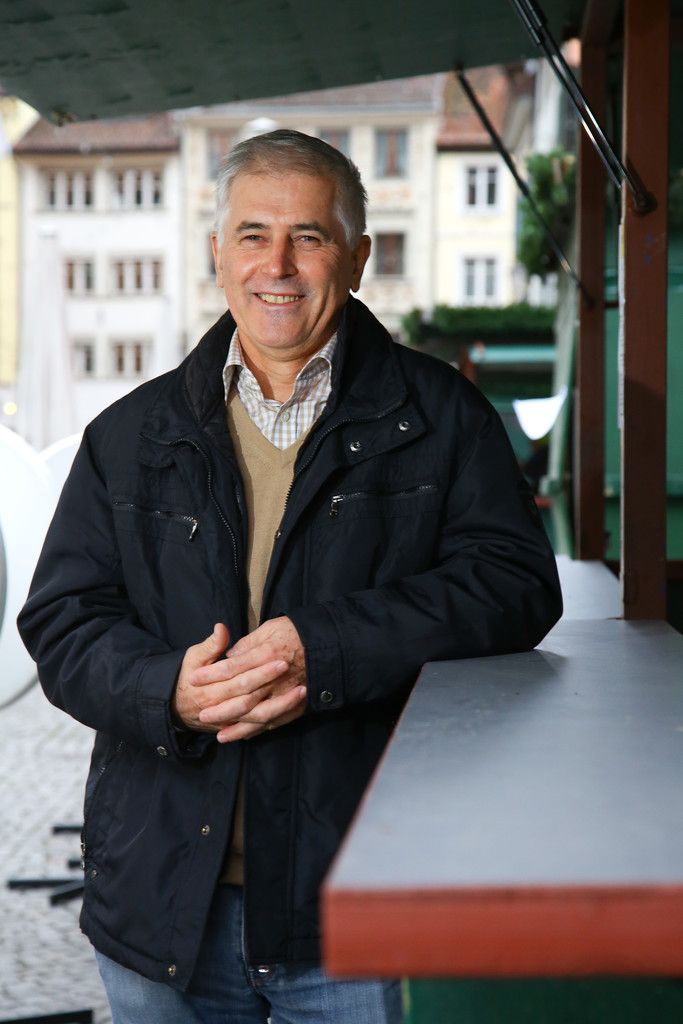Erwin Werle vom Lions Club Feldkirch Montfort freut sich schon sehr auf den Blosengelmarkt in Feldkirch.  Foto: VN/Bernd Hofmeister