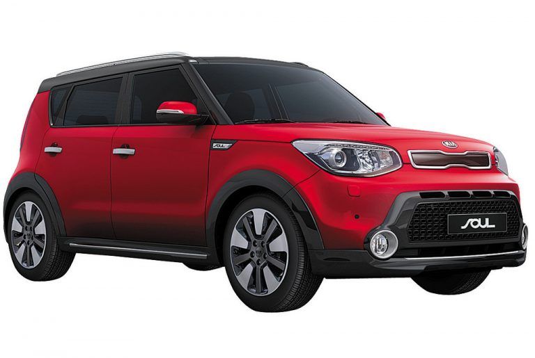 Europapremiere für die nächste Generation des Crossover-Modells Kia Soul auf der Messe in Frankfurt. Foto: Werk