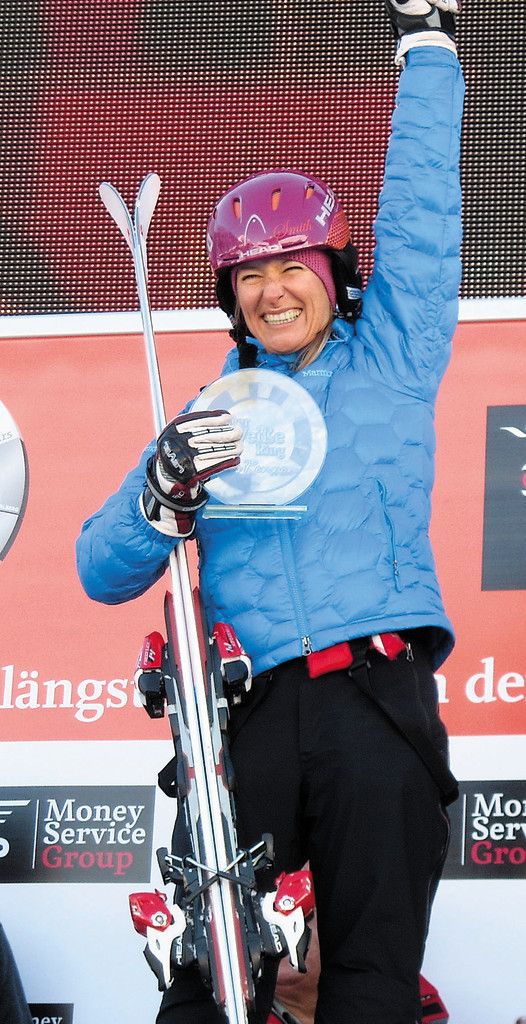 Eveline Morandell lebt, was sie lehrt: Beim legendären „Weißen Ring“ stand sie schon öfters auf dem Stockerl ganz oben. Foto: Privat