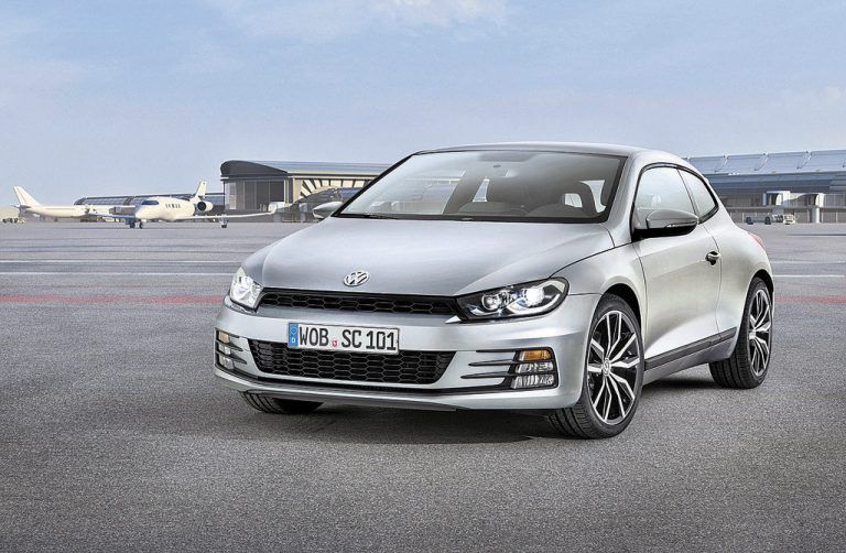 Facelift für den VW Scirocco: Premiere hat der überarbeitete Sportler auf dem Genfer Autosalon Anfang März. Foto: werk