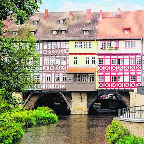 Fachwerkhäuser und enge Gassen