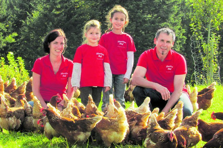 Familie Martin: „Wir wollen gesunde Lebensmittel für unsere Kunden sowie Natur und Klima schützen.“