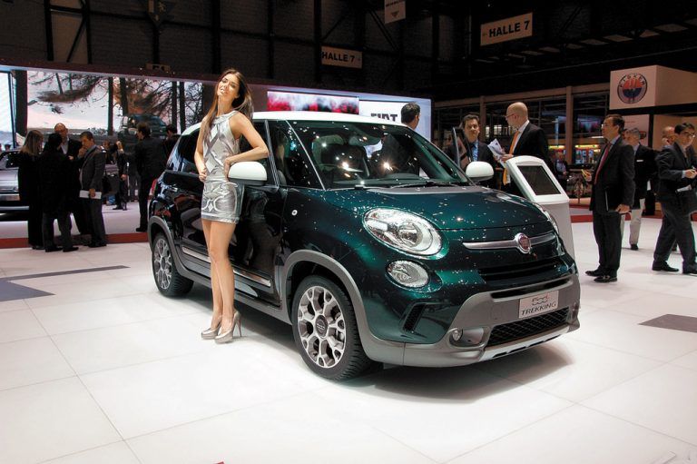 Fiat 500L Trekking: eine Variante für Natur- und Wanderfreunde.