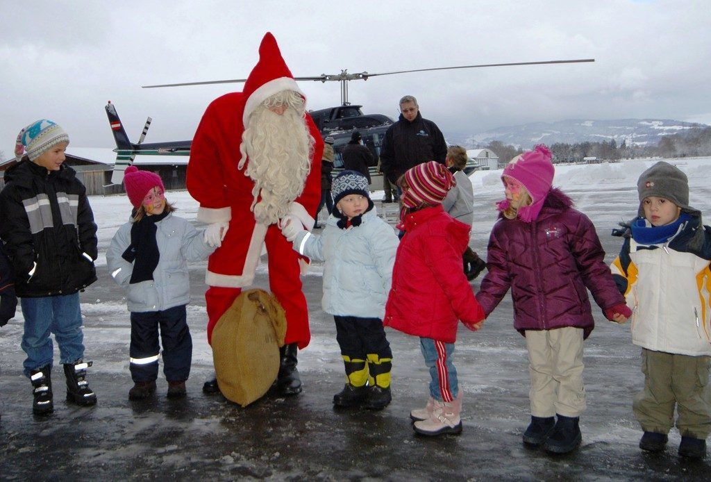 Weihnachts-Kinderfliegen