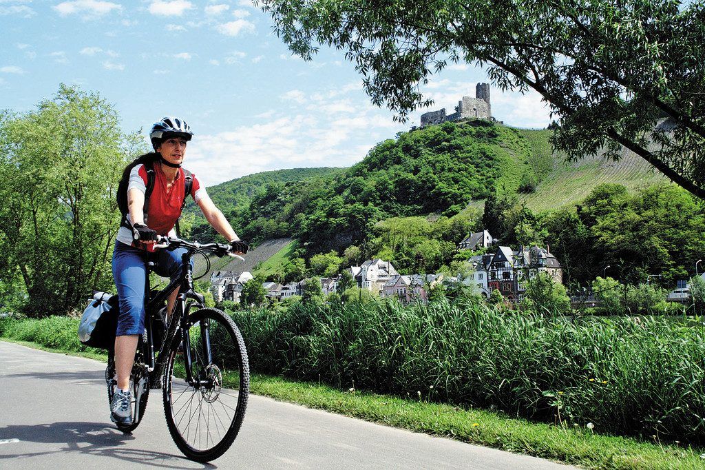 Mit dem Rad entlang der Mosel