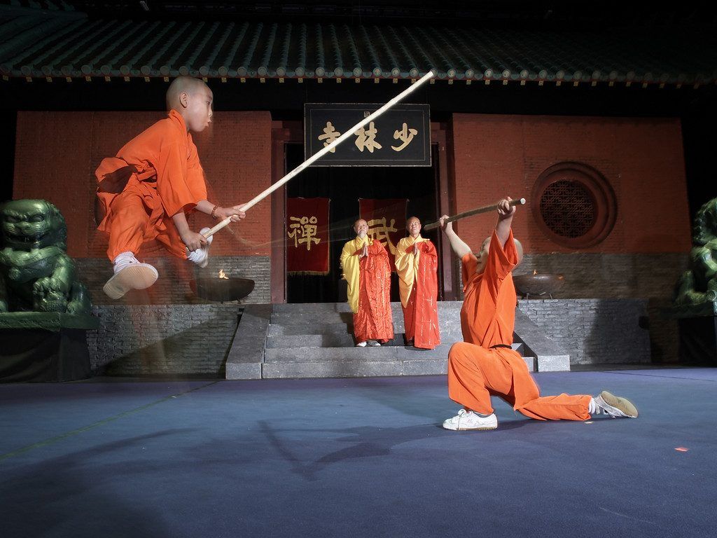Die Mönche des Shaolin Kung Fu