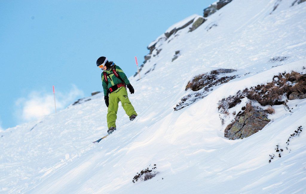 Wenig Schnee – erhöhtes Risiko abseits gesicherter Pisten