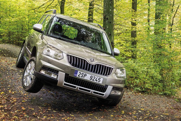 Fit für (leichtes) Gelände: der „Outdoor“-Yeti.