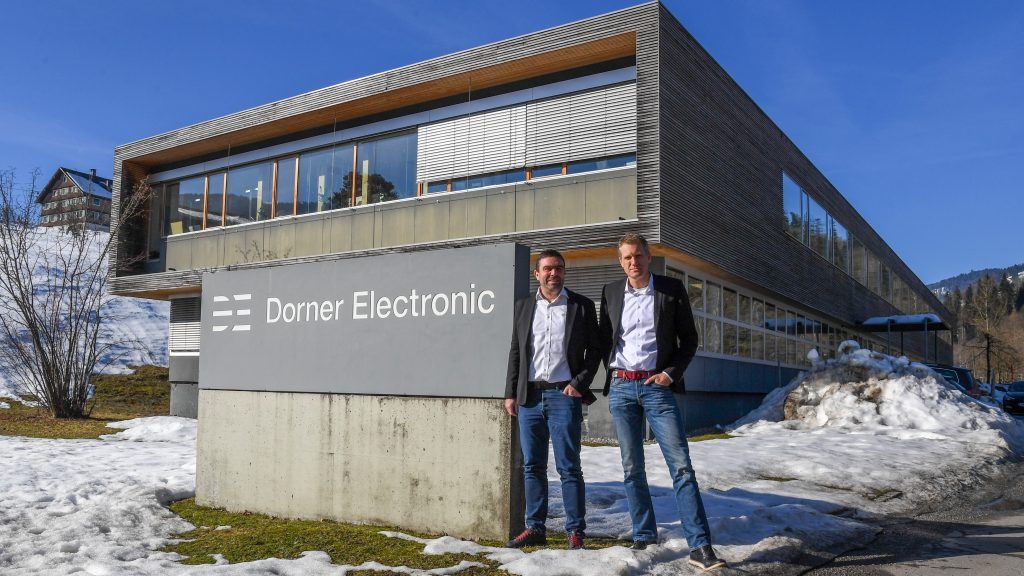 Innovation als roter Faden: Peter Germann und Michael Jäger von Dorner Electronic im VN-Interview.