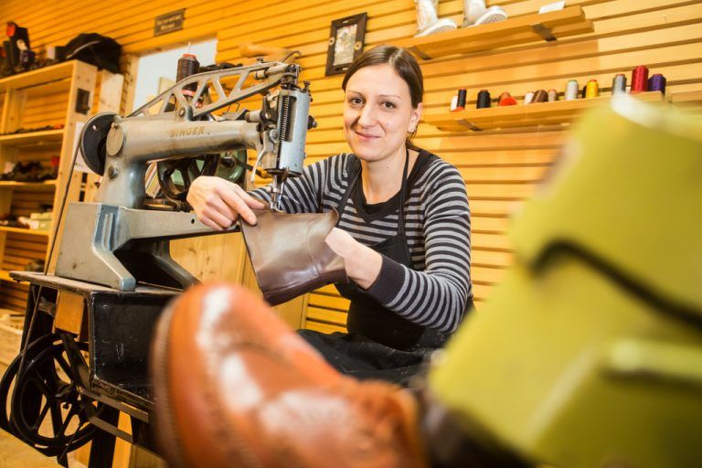 Für Nicole Fink zählt nicht die Geschwindigkeit des Machens, sondern die Qualität des Endprodukts. VN/Steurer