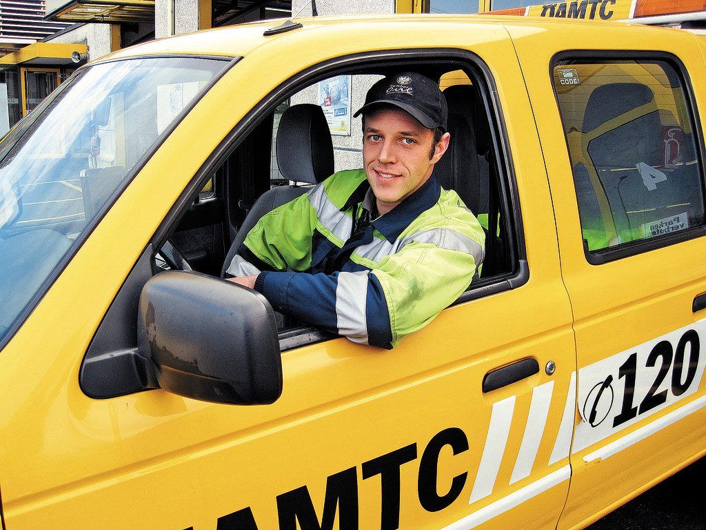Im Einsatz für die Autofahrer