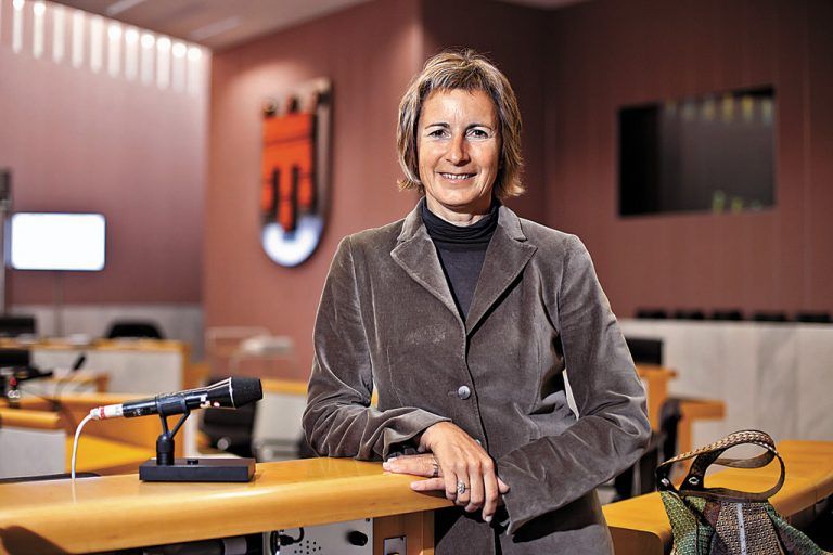 Gabriele Nußbaumer wird heute das Amt der Landtagspräsidentin übernehmen. Foto: VN/Steurer