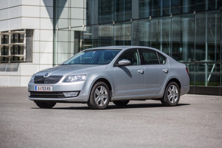 Gelungen, aber nicht aufregend: Der Skoda Octavia wirkt etwas brav, aber er kann richtig viel. Fotos: VN/Steurer