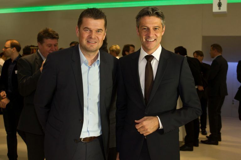 Geschäftsführer: Raimund Wachter (l.) und Hubert Marte.