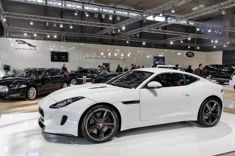 Geschlossener F-Type von Jaguar.