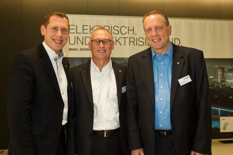 GPA-Gewerkschafter Bernhard Heinzle (l.) mit AK-Direktor Rainer Keckeis und AK-Präsident Hubert Hämmerle.