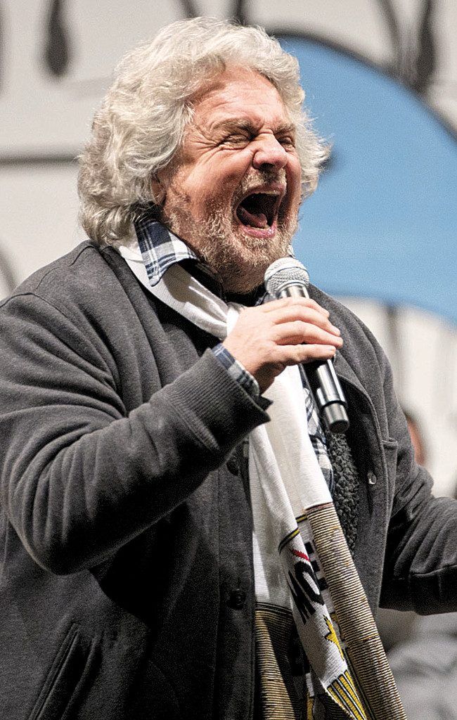 Beppe Grillo bietet Parteien die Stirn