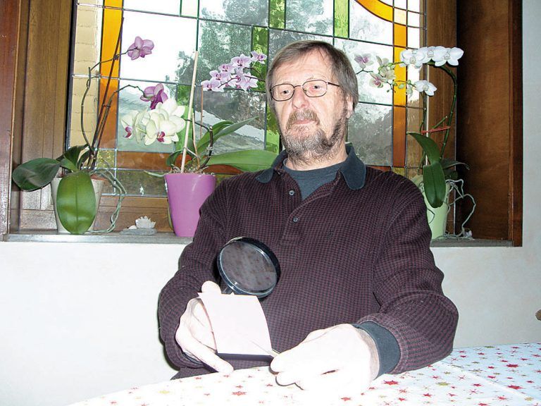 Günther Klebes hat das „Wälder­bähnle“ ersteigert.