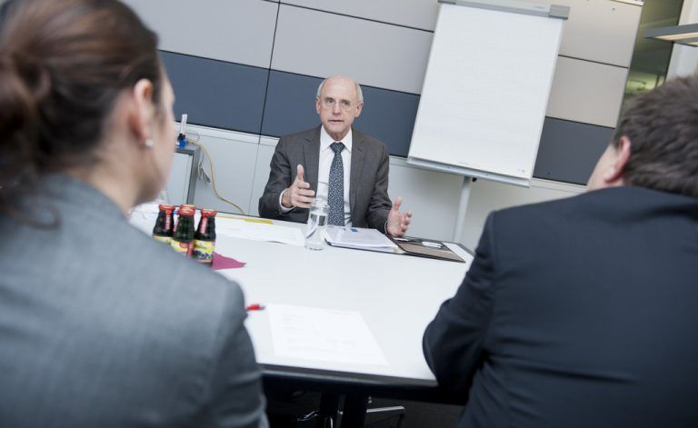 Haberkorn-Chef Wolfgang Blum: „Nachhaltigkeit steht bei uns auch 2014 ganz oben.“  Foto: VN/Rhomberg