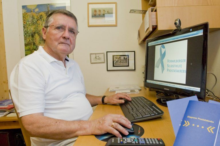 Hans Tschernig leitet die Selbsthilfegruppe. Foto: VN/Steurer