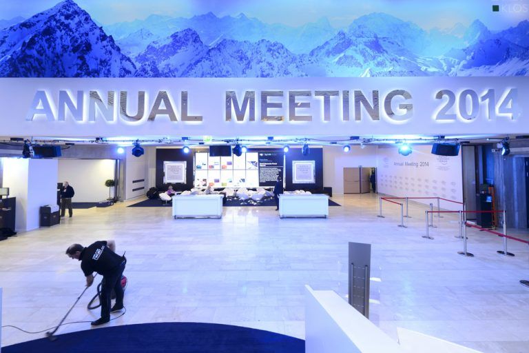 Heute beginnt das Weltwirtschaftsforum in Davos. Anwesend sind prominente Vertreter aus der ganzen Welt. Foto: AP