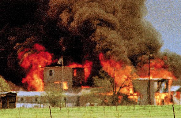 Bereits 1993 blickte die Welt nach Waco