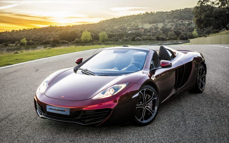 Hochleistungs-Spider von McLaren.