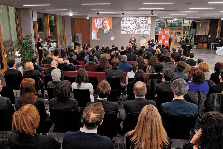 In der Fachhochschule in Dornbirn wurde gestern Abend die Beilage „50 Köpfe“ präsentiert.