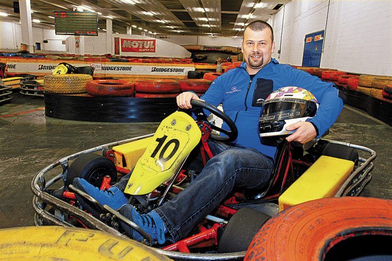 Joachim Wanger freut sich auf das Charity Race heute ab 17 Uhr. Foto: vn/hofmeister