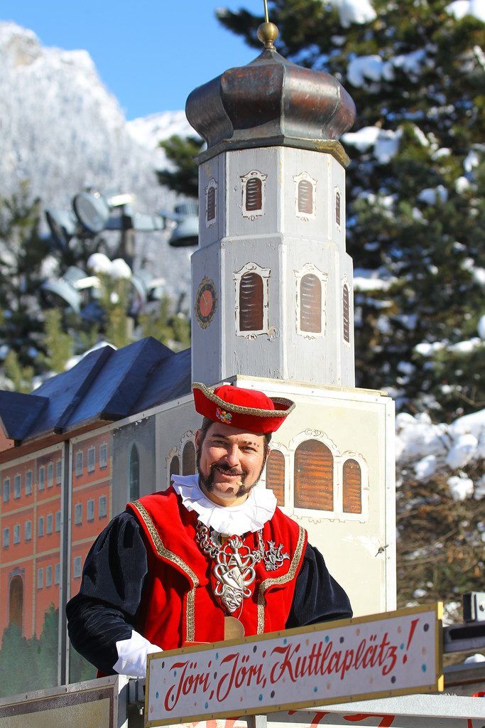 Ein Narr mit spitzer Zunge