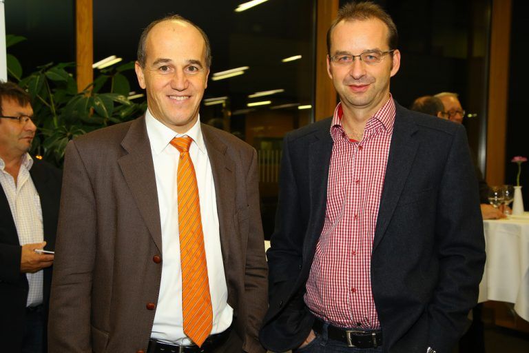 Jürgen Blenke (links) und Roland Ritsch.