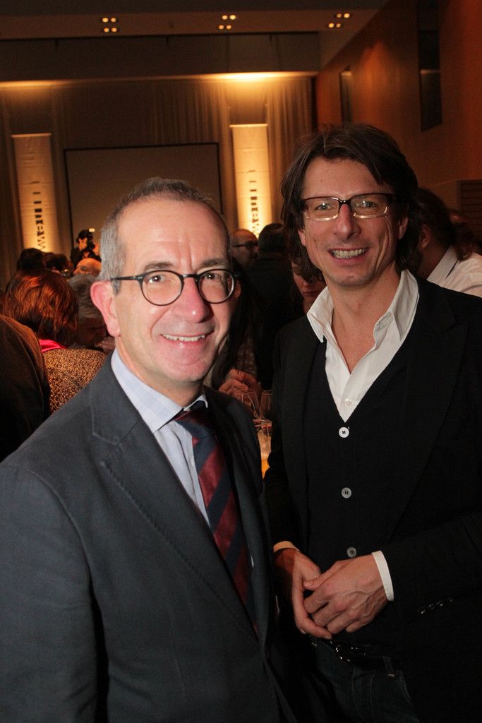 Juror Otto Huber (l.) und Niki Zumtobel.