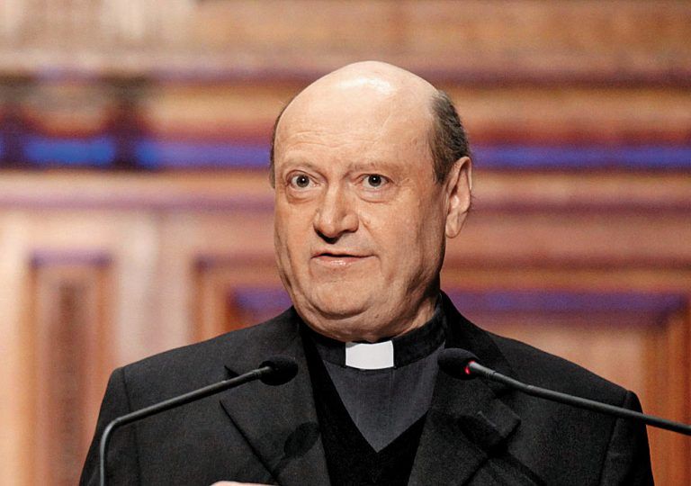 Kurienkardinal Gianfranco Ravasi (70) aus der Lombardei. Foto: RTS
