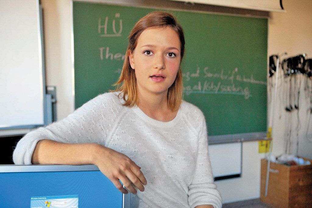 Teenager mit Haltungen