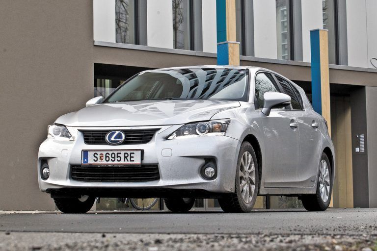 Lexus CT 200h: Luxus nach Art des Hauses Lexus – und nur als Hybrid zu haben. Fotos: VN/Steurer