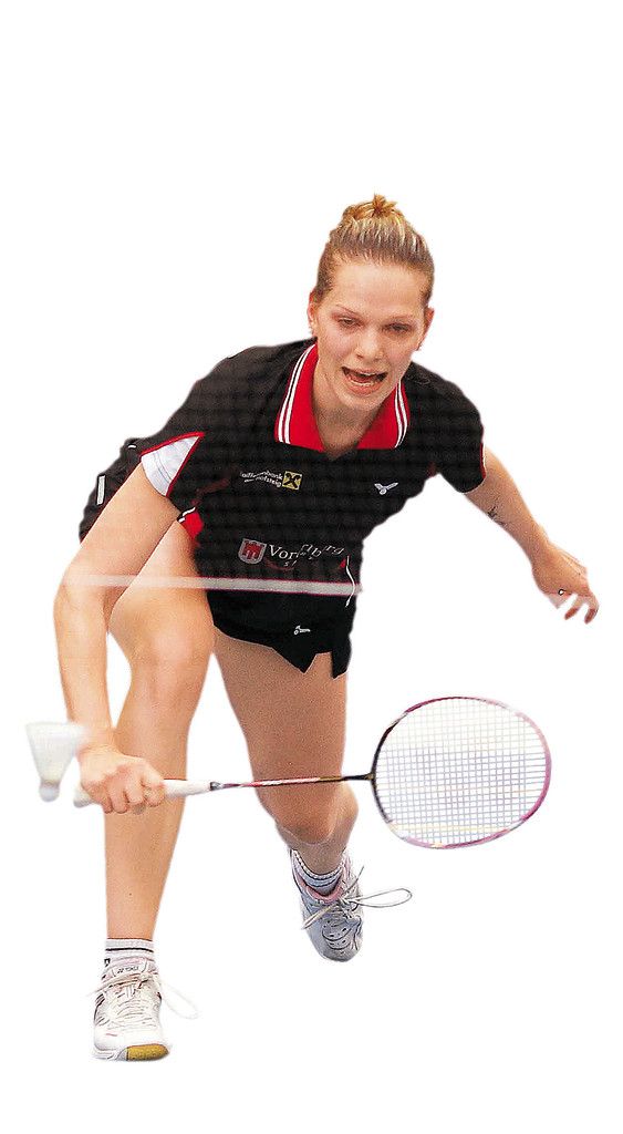 Lisi Baldauf holte Gold im Damen- und Mixed-Doppel. Foto: Diener