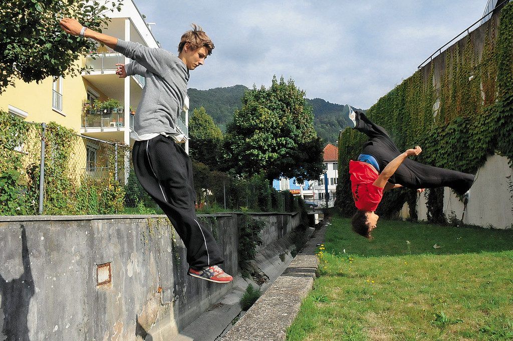Vertreter des jungen Sports