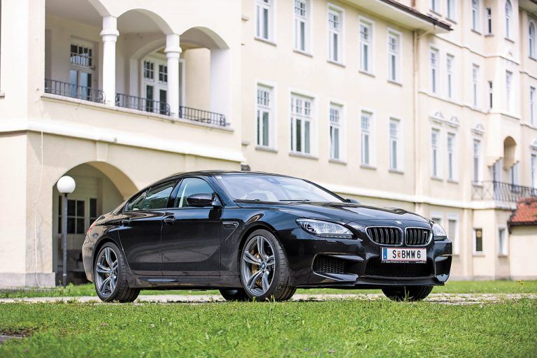 Luxus von seiner schönsten Form. Das BMW M6 Gran Coupé verbindet Alltagsnutzen mit höchstem Fahrspaß. Fotos: VN/Steurer