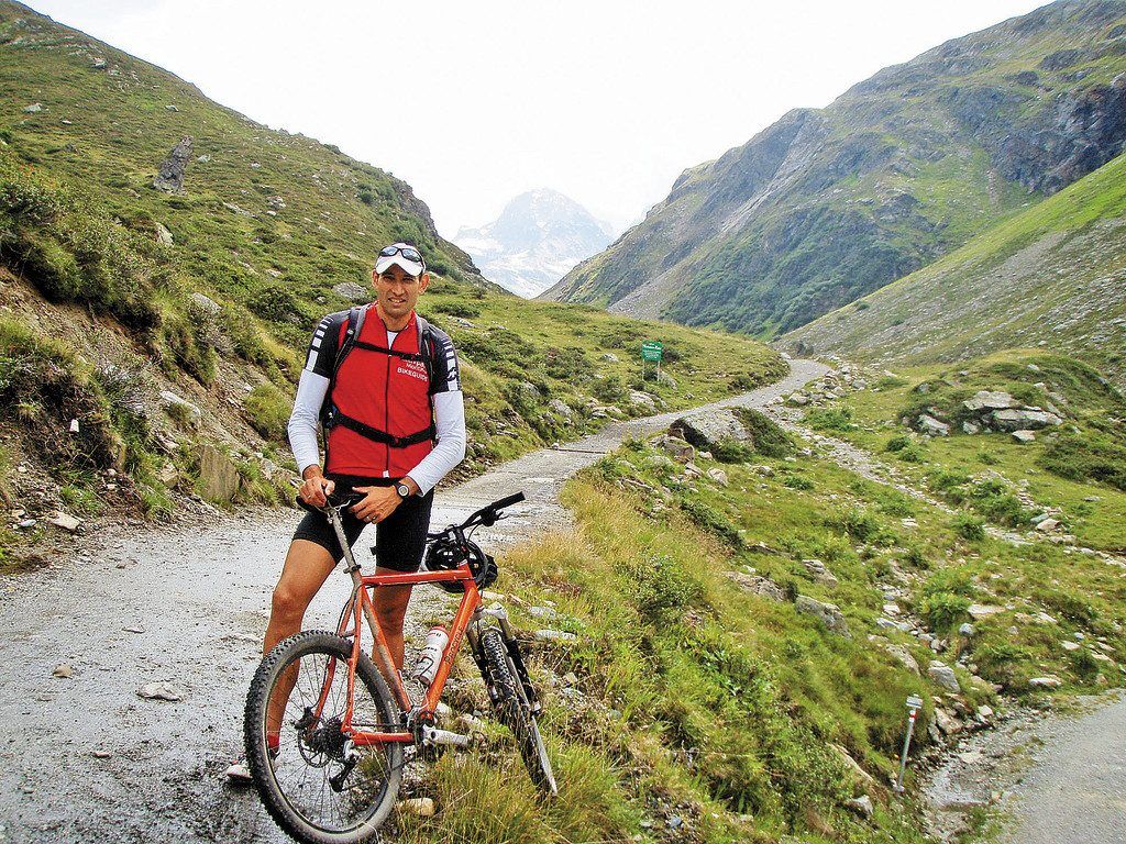 Bike- und bergbegeistert