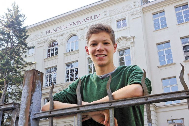 Maximilian Blassnig und seine Kollegen machen sich für Vorarlbergs Schüler stark. Foto: VN/Hartinger
