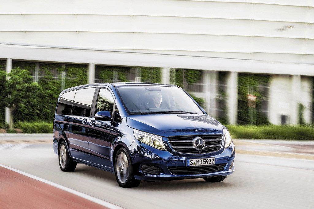 Mehr als „nur“ groß: Mercedes bringt mit der V-Klasse Luxus ins Van-Segment.
