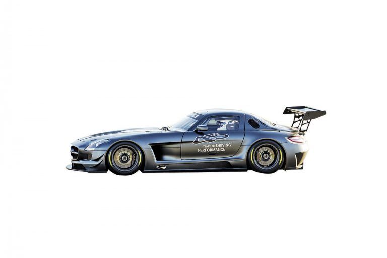 Mercedes bringt zum 45. Geburtstag von AMG ein Sondermodell des SLS.