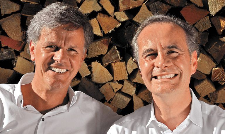 Mit dem Konzert in Götzis unterstützen Gerald (l.) und Elgar Fleisch die Palliativstation im LKH Hohenems. Foto: Musikladen