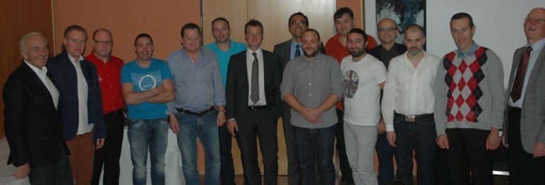 Nägelebau ehrte seine Mitarbeiter. Die Geschäftsleitung bedankte sich für 10, 15, 20, 30 bzw. 35 Jahre Firmenzugehörigkeit.  Foto: Nägelebau