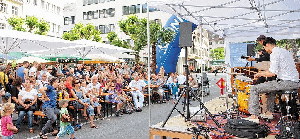 Südstaaten-Flair auf dem neuen Kornmarktplatz
