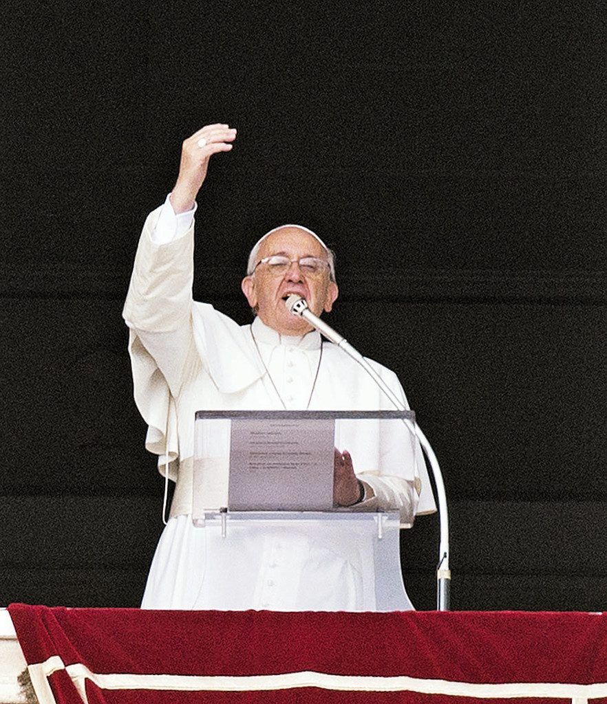 Papst mahnt zu konkreter Hilfe für die Opfer